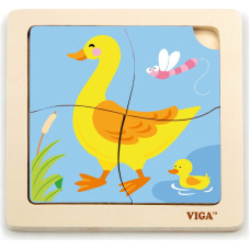 VIGA handy puzzle DUCK 4pcs. 51314