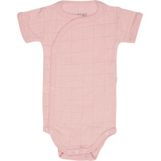 LODGER Romper Solid Cotton bodykit with short sleeves, size 74 RFS 075 Sensitive