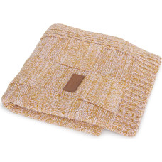 CEBABABY knitted cotton blanket 90x90cm Check red