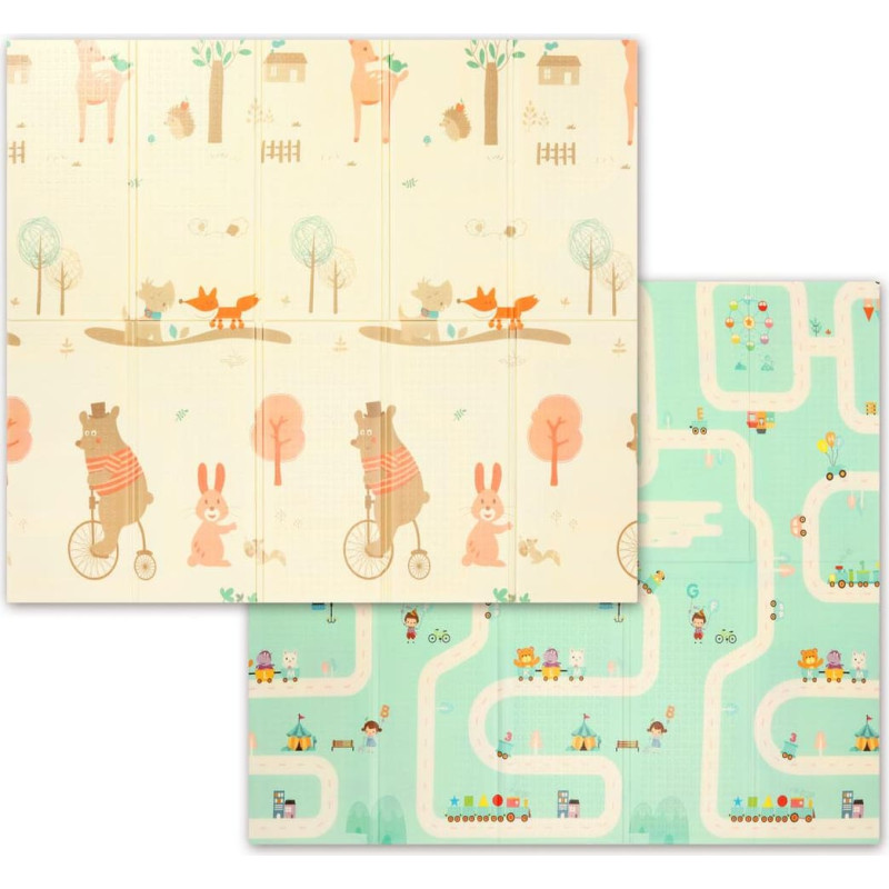 BABYONO educational XPE foam mat 180x200 cm 1480