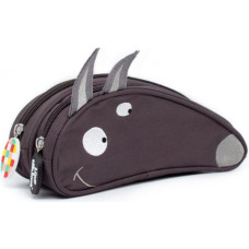 Deglingos 2-Zip Pencil Case - Loup - Wolf