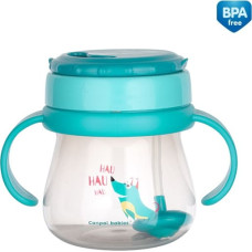 CANPOL BABIES bottle with straw 250ml 9m + 56/517