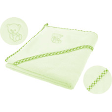 Sensillo Lamb soft bath towel – green, 80x80, BOC0038