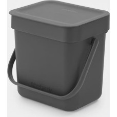 BRABANTIA bin Sort & Go, 3 l, Grey 209888