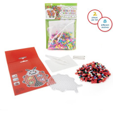 TRENDHAUS Iron-on bead set - Fuse beads crafting (2 in a set, 8 designs) TH953520