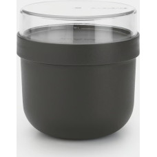 BRABANTIA Make & Take breakfast bowl, 0.5L, dark grey 204180