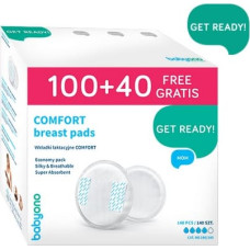 BABYONO COMFORT Breast pads 100 + 40pcs. 296/140