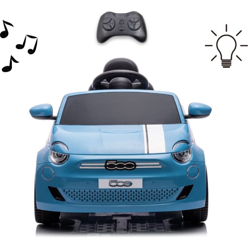 Milly Mally battery-powered vehicle Fiat 500e Blue