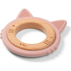 Babyono Wooden & silicone teether KITTEN 1076/02