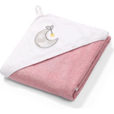 BABYONO Towel hooded 85x85cm 144/10 pink