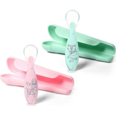 BABYONO silicone spoon 6m + 1461/01