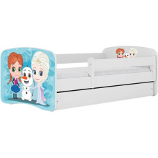 KOCOT KIDS Bed babydreams white frozen land without drawer with mattress 160/80