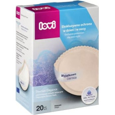 LOVI disposable breast pads Day & Night DISCREET ELEGANCE 20pcs, 19/611 beige