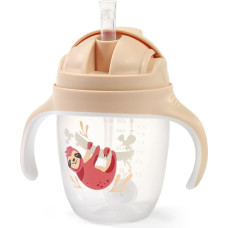 Babyono sippy cup with weighted straw brown 1464/04