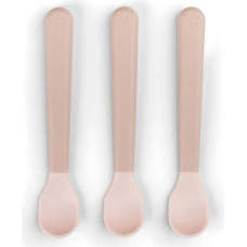 DONE BY DEER Foodie easy-grip baby spoon 3-pack Powder 287308 (1146511)