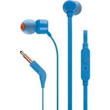 JBL in-ear austiņas, zilas - JBLT110BLU