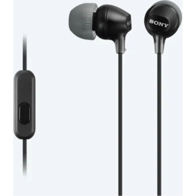 Sony in-ear austiņas (melnas) - MDR-EX15APB