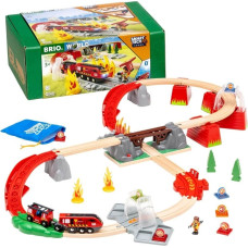 Brio Railway BRIO ugunsdzēsēju glābšanas komplekts Smart Tech Sound, 636004