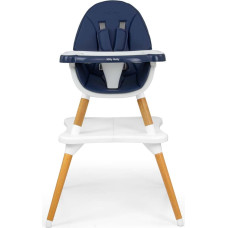 Milly Mally Feeding Chair 2IN1 6m+ Malmo Navy