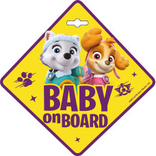 BABY ON BOARD PAW PATROL GIRLS