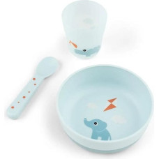 Done By Deer Foodie first meal set Playground Blue