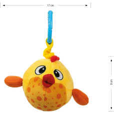 Milly Mally Plush hanging toy - Baby fish - 2882 YELLOW