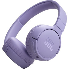 JBL on-ear bezvadu austiņas ar trokšņu  slāpēšanu, violetas - JBLT670NCPUR