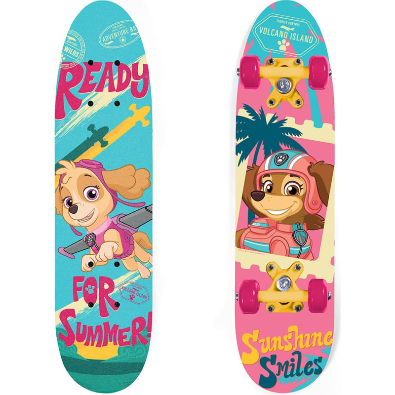 WOODEN SKATEBOARD PAW PATROL GIRLS