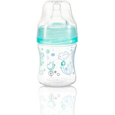 Babyono Anti colic wide neck plastic bottle, 120 ml mint 402/01