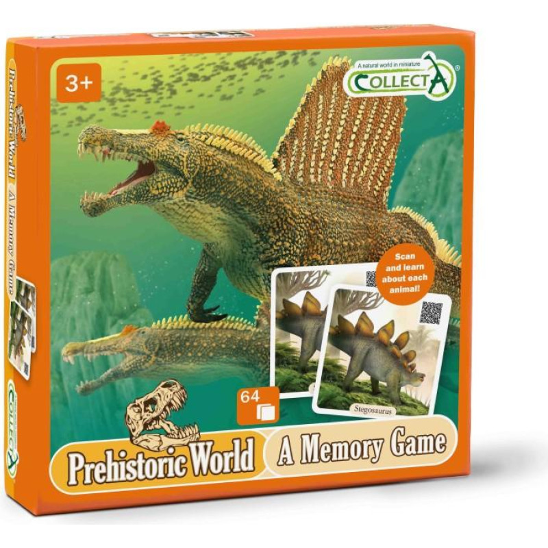 Collecta Atmiņas spēle - aizvēsturiskā pasaule 64 gab., 84236