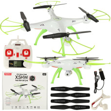 Syma X5HW 2.4GHz RC drons Wi-Fi kamera balts