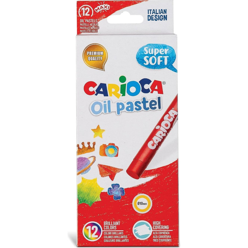 CARIOCA Õlipastellid 12 tk