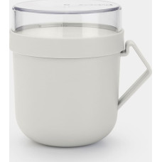 Brabantia Make & Take zupas kārba, 0.6L, light grey - 203848