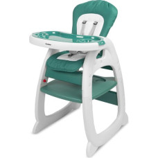 Caretero HIGH CHAIR + TABLE HOMEE GREEN