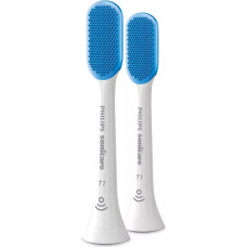 Philips Sonicare Sonicare TongueCare+ mēles birstes, 2gab (baltas) - HX8072/01