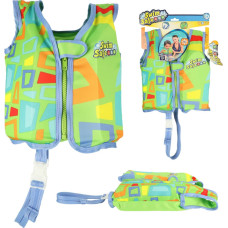 AQUASTAR Bērnu peldēšanas veste zaļa