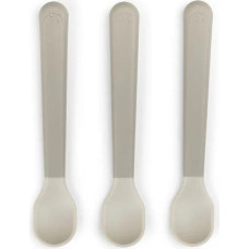 Done By Deer Foodie easy-grip baby spoon 3-pack Sand