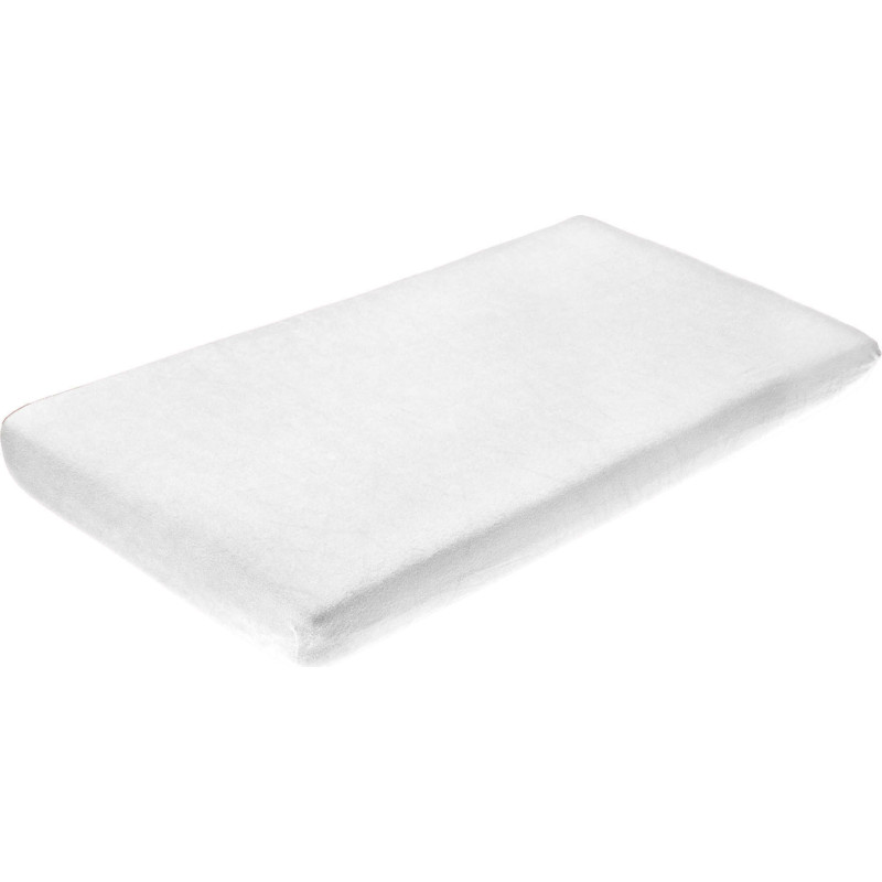 SENSILLO waterproof frotte bed sheet 120x60см WHITE 2151