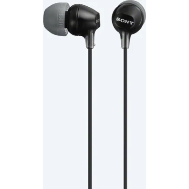 Sony in-ear austiņas (melnas) - MDR-EX15LPB