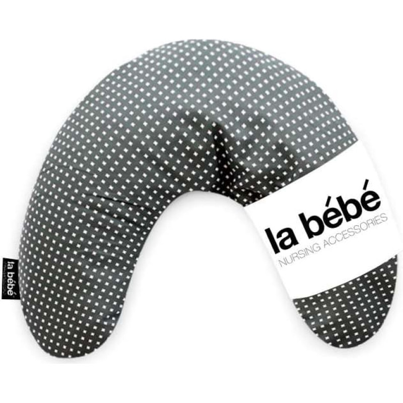 La Bebe ™ Mimi Nursing Satin Pillow Art.80960 Pearl Dark Pakaviņš spilventiņš 19*46cm