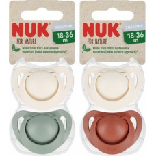 NUK 4870 SM.SIL. NATURE 18-36 2PCS/BOX 541372, 739859