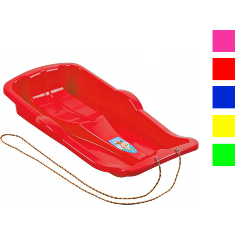 PLASTIC SLED KAROL MIX COLORS