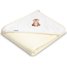 Sensillo TERRY BATH COVER 100X100 BEIGE DEER