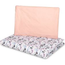 Sensillo TWO-ELEMENT BEDDING PINK BUTTERFLIES 100X135 