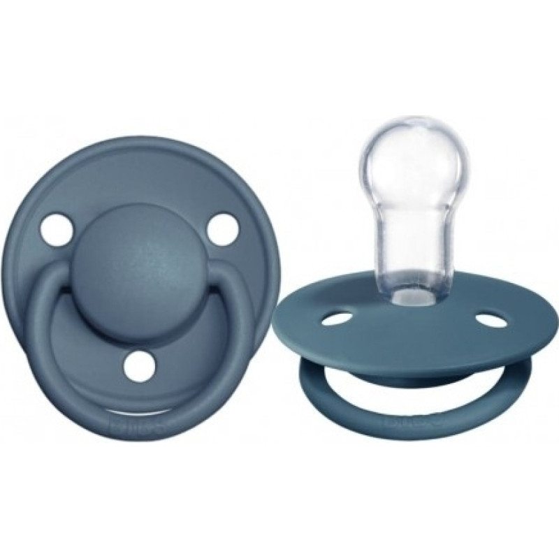 Bibs 1010260 silicone pacifer PETROL 0-36 DE LUX