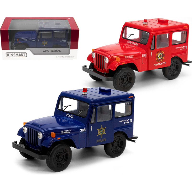 1971 JEEP DJ-5B (POLICJA/STRAŻ) 1:26