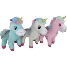 Sun-Day Plush toy - 0155 - UNICORN - 3 COLORS - with SOUND - size 20 cm