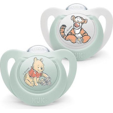 NUK 730905 STAR SILICONE PACIFIER 0-6 1PC/BOX