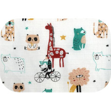 Ega Kids Diaper - 27442 - TETRA PRINT - EGA - ZWIERZAKI - size 70x80 cm