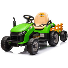 To-Ma Battery Tractor - 12V - BBH-030 - TRACTOR with TRAILER - GREEN